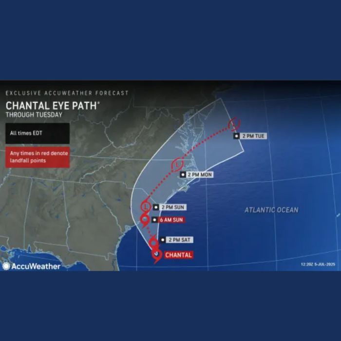 Tropical Storm Chantal Forms in the Atlantic – News Watchmen