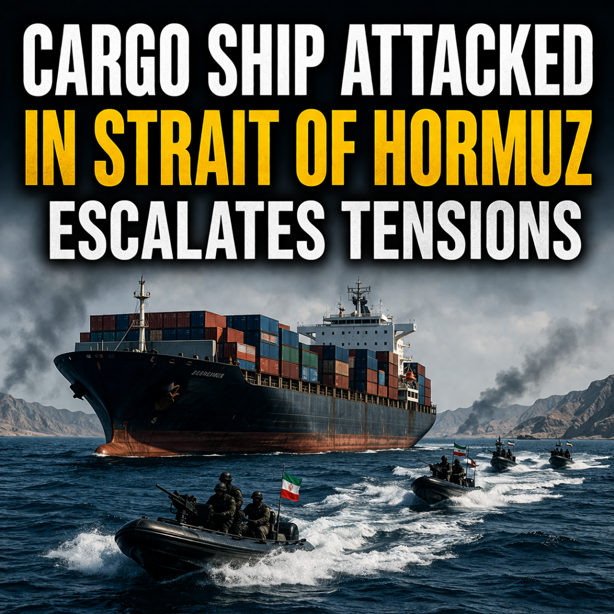 Cargo Ship Attacked In Strait Of Hormuz Escalates Tensions – News Watchmen