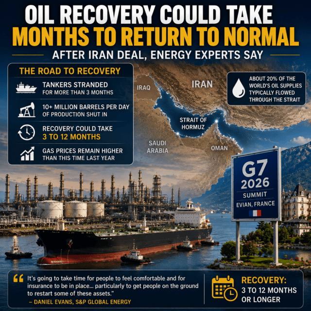 Oil Recovery Could Take a Year Despite Iran Deal