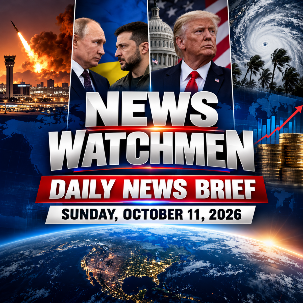News Watchman Daily News Brief –Sunday, October 11, 2026
